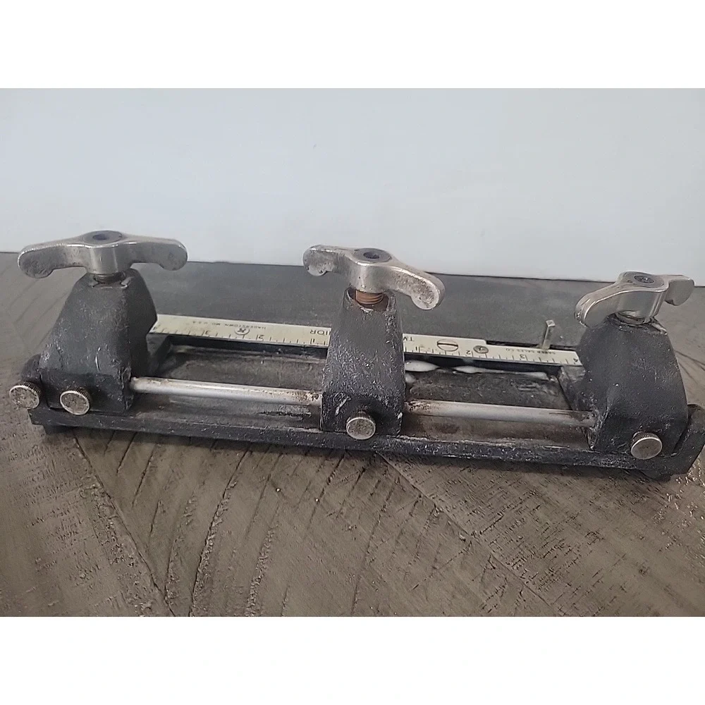 Vintage Duvinage Corporation Twirlit Senior 3-Hole Punch Hagerstown MD Cast Iron